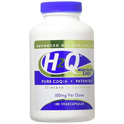  H2Q CoQ-10 with 8X Higher Absorption Over The Standard Q-10 Clinically Studied Cardiovascular and Mitochondria Function Support Vegan Certified Non-GMO by Health Thru Nutrition (Pa