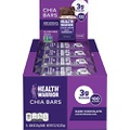 HEALTH WARRIOR Chia Bars, Dark Chocolate, Gluten Free, Vegan, 25g bars, 15 Count