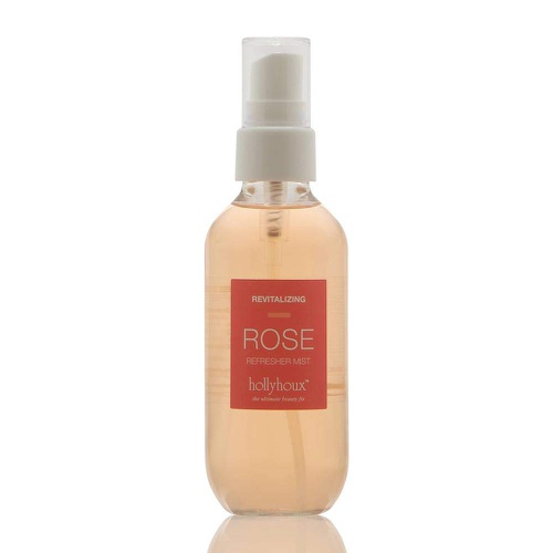  Hollyhoux Rose Refresher Mist with Rose Oil and Aloe Helps Protect Skin from Aging, Brightens and Revitalizes - 3.6 fl oz / 100mL. Vegan, Non GMO and Cruelty Free.