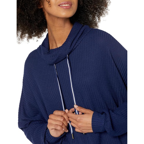  Honeydew Intimates Lounge Pro Brushed Waffle Pullover