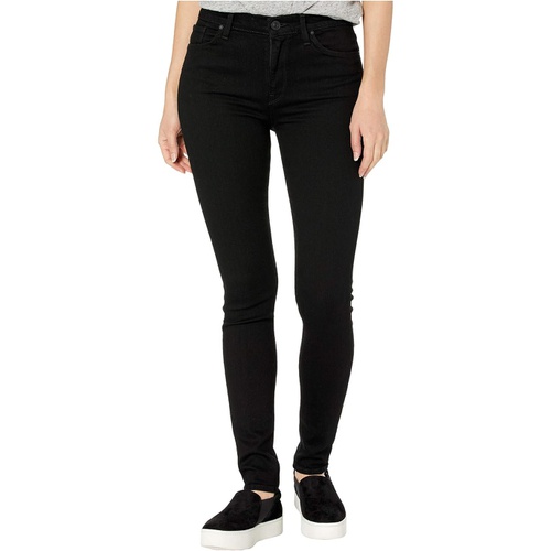 허드슨 Hudson Jeans Barbara High-Waist Super Skinny in Black