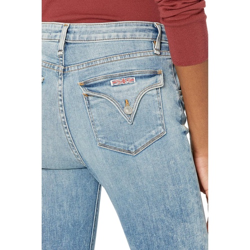 허드슨 Hudson Jeans Barbara High-Waist Super Skinny Flap in Moving On