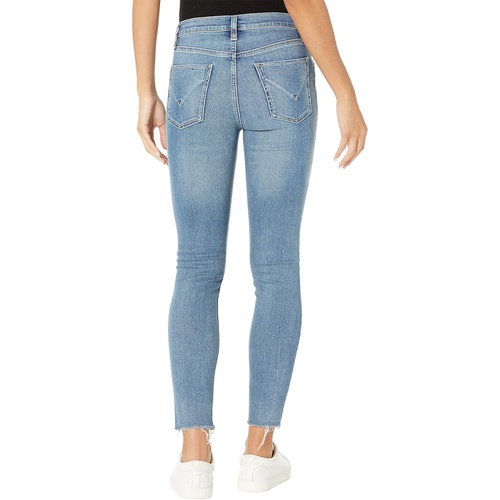 허드슨 Hudson Jeans Barbara High-Waist Super Skinny Ankle Double Yoke in Out Of The Blue