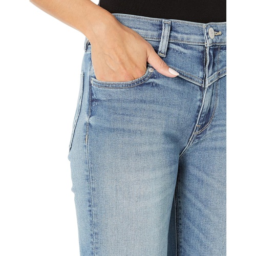 허드슨 Hudson Jeans Barbara High-Waist Super Skinny Ankle Double Yoke in Out Of The Blue