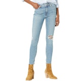 Hudson Jeans Nico Mid-Rise Super Skinny Ankle in Heart of Glass