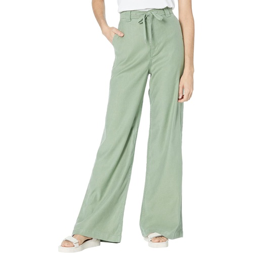 허드슨 Hudson Jeans Drawstring Wide Leg Trousers in Mistletoe