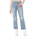 Hudson Jeans Remi High-Rise Straight Ankle in Time To Time