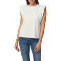 Hudson Jeans Shoulder Pad Sleeveless Tee