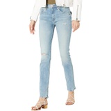 Hudson Jeans Collin High-Rise Skinny in Destructed Moving On