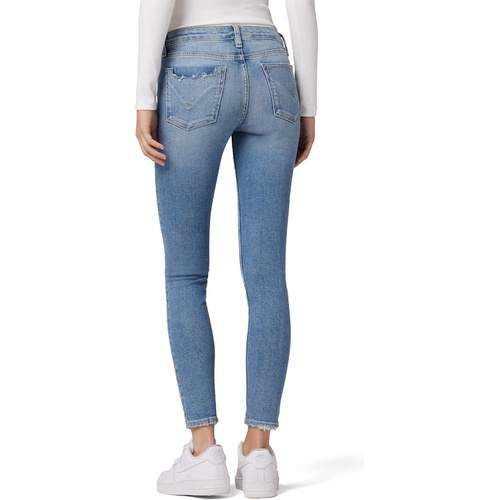 허드슨 Hudson Jeans Barbara High-Waist Super Skinny Ankle in Retrospect