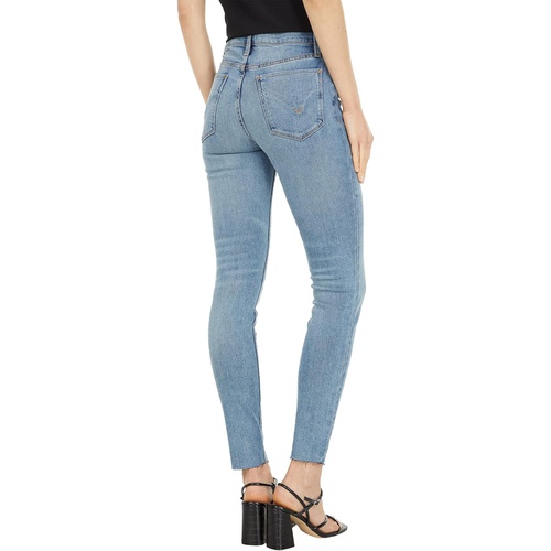 허드슨 Hudson Jeans Barbara High-Waisted Super Skinny Ankle in Starboard