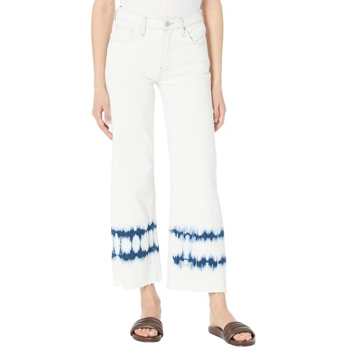 허드슨 Hudson Jeans Rosie High-Rise Wide Leg Ankle in Tie-Dye Bleach