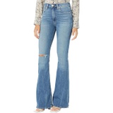 Hudson Jeans Holly High-Rise Flare in Gravity