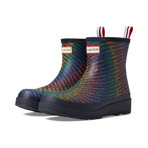 헌터 Hunter Play Short Logo Rainbow Print Boot