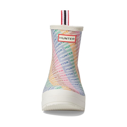 헌터 Hunter Play Short Logo Rainbow Print Boot