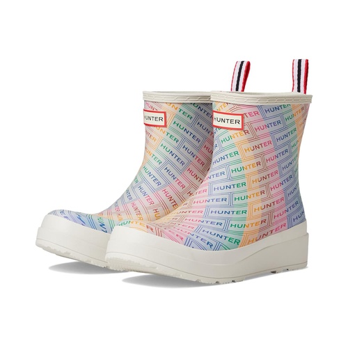 헌터 Hunter Play Short Logo Rainbow Print Boot