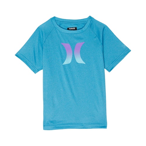 해틀리 Hurley Kids Ombre Icon UPF Shirt (Toddler/Little Kids)