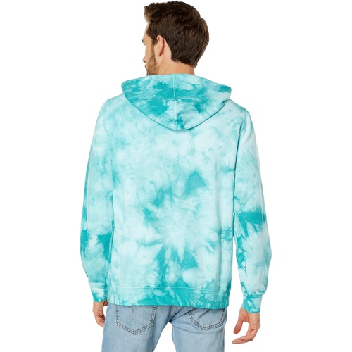  Hurley Lowers Lightening Tie-Dye Fleece Pullover Hoodie