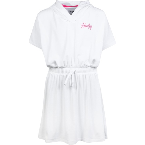 해틀리 Hurley Kids Towel Terry Hooded Cover-Up Dress (Little Kids)