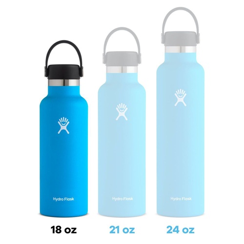  Hydro Flask 18oz Standard Mouth Water Bottle - Hike & Camp