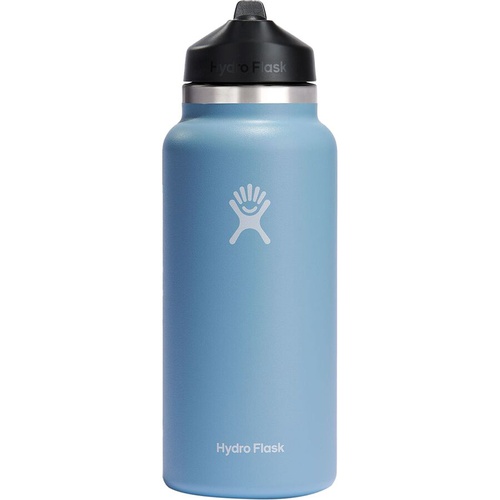  Hydro Flask 32oz Wide Mouth Straw Lid 2.0 Water Bottle - Hike & Camp