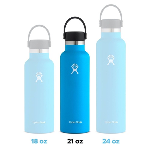  Hydro Flask 21oz Standard Mouth Water Bottle - Hike & Camp