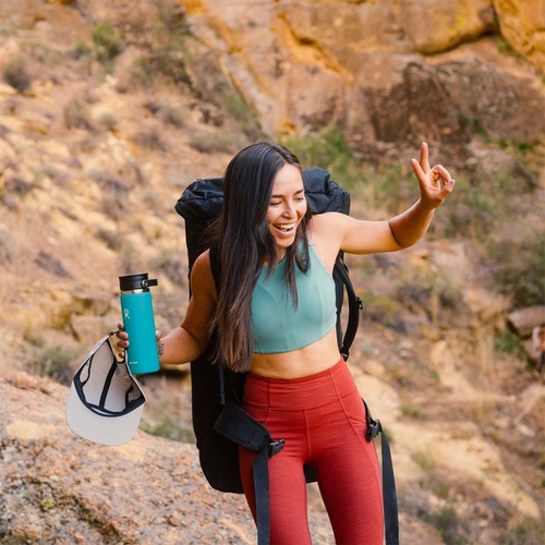  Hydro Flask 20oz Wide Mouth Flex Sip Coffee Mug - Hike & Camp