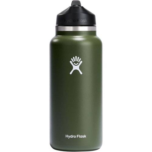  Hydro Flask 32oz Wide Mouth Straw Lid 2.0 Water Bottle - Hike & Camp