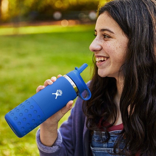  Hydro Flask 20oz Wide Mouth Flex Straw & Boot - Kids