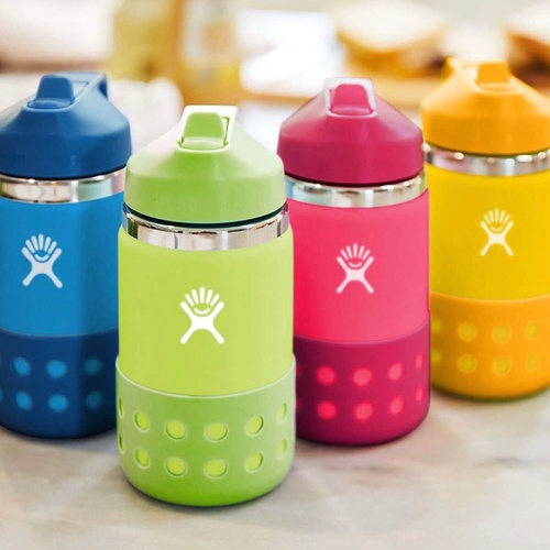  Hydro Flask 12oz Wide Mouth Flex Straw & Boot - Kids