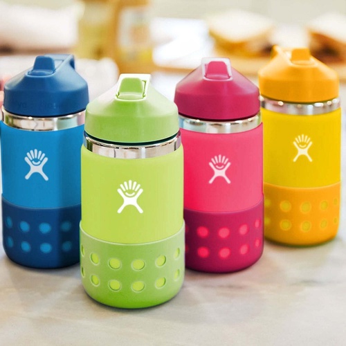  Hydro Flask 12oz Wide Mouth Flex Straw & Boot - Kids