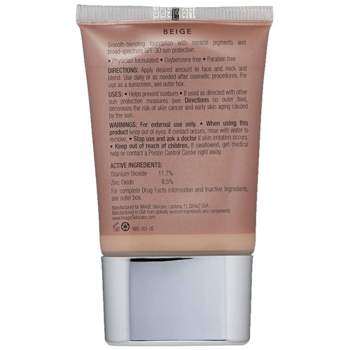  IMAGE Skincare I Conceal Flawless Foundation Broad-spectrum Spf 30 Sunscreen Beige, 1