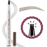 iMethod Eyebrow Tattoo Pen - Brow Microfilling Pen, Microblading Eyebrow Pen for Hair-like Strokes, Dark Brown