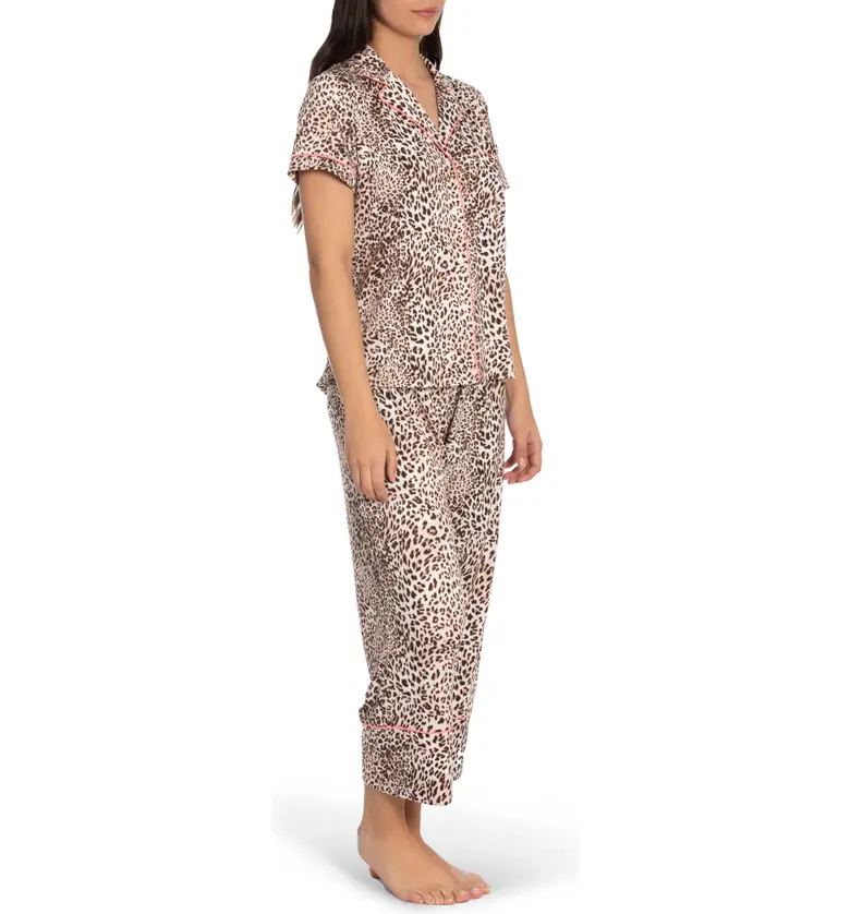  In Bloom by Jonquil Tangalle Animal Print Pajamas_NATURAL