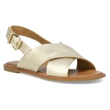 Inuovo Faust Slingback Sandal_GOLD LEATHER