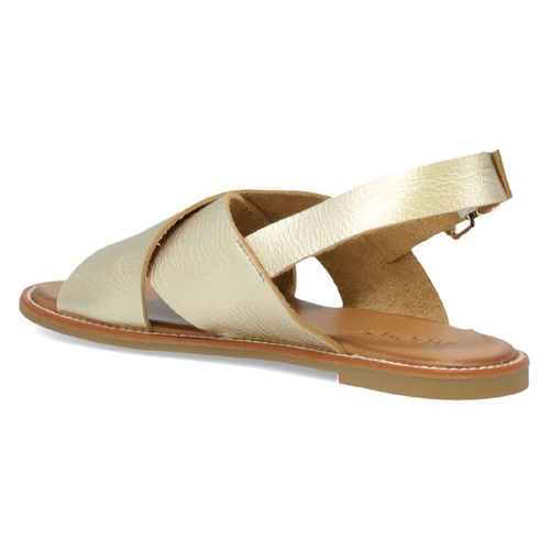  Inuovo Faust Slingback Sandal_GOLD LEATHER