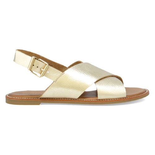  Inuovo Faust Slingback Sandal_GOLD LEATHER