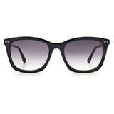 Isabel Marant 55mm Rectangular Sunglasses_BLACK/ GREY SHADED