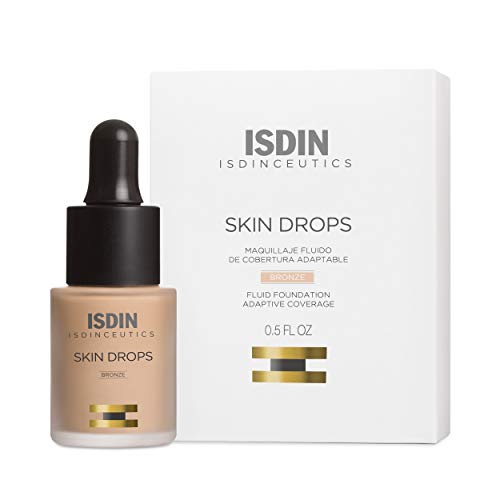  ISDIN Skin Drops, Face and Body Makeup Lightweight and High Coverage Foundation