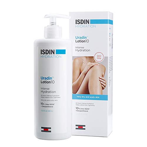  ISDIN Body Lotion Uradin 10, 24 Hour Intense Hydration, Fast Absorbing, 13.5 Fl Oz