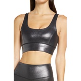 IVL Collective Foil Power Sports Bra_ANTHRACITE