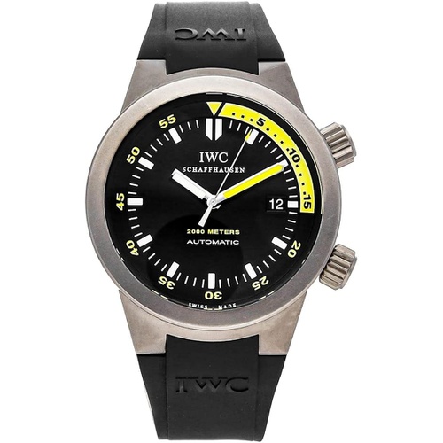  IWC Aquatimer Automatic Black Dial Watch IW3538-04 (Pre-Owned)