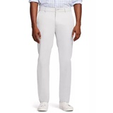 Mens Performance Stretch Flat Front Straight Fit Chino Pants