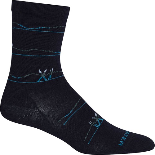  Icebreaker Lifestyle Ultralight Crew Backcountry Ski Sock - Women