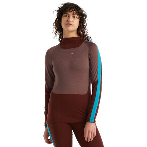  Icebreaker 200 Sonebula Long-Sleeve High Neck Thermal Top - Women