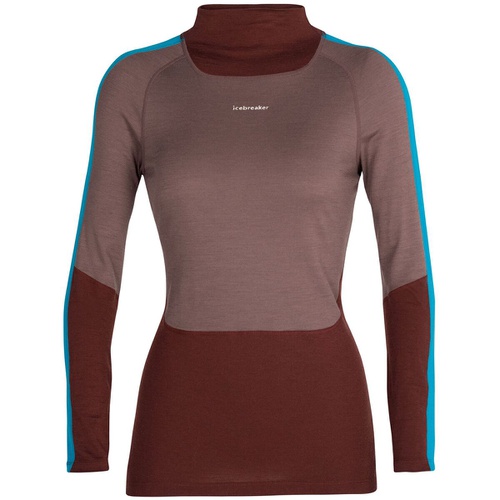  Icebreaker 200 Sonebula Long-Sleeve High Neck Thermal Top - Women