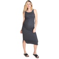 Ingrid & Isabel Maternity Rib Tank Midi Dress