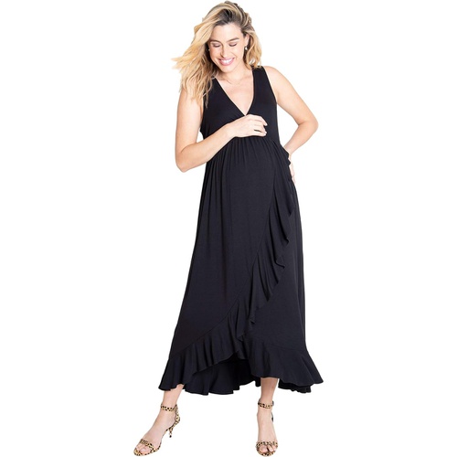  Ingrid & Isabel Maternity Cross Front Maxi Dress