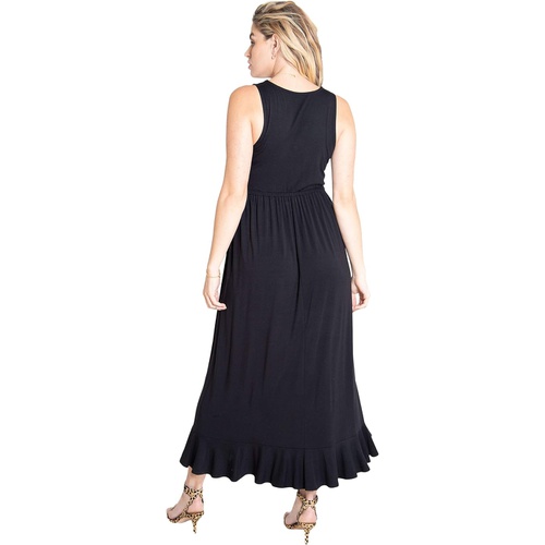  Ingrid & Isabel Maternity Cross Front Maxi Dress