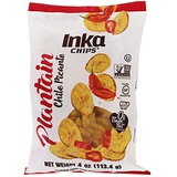 Inka Crops Plantain Chips, Chile Picante, 4 Ounce (Pack of 12)